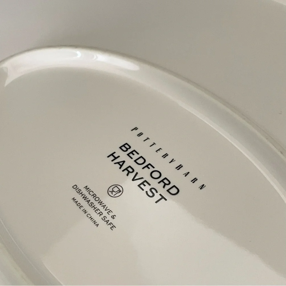 Bedford Harvest Turkey Serving Platter by Pottery Barn